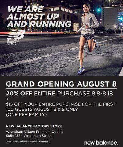 new balance wrentham outlets