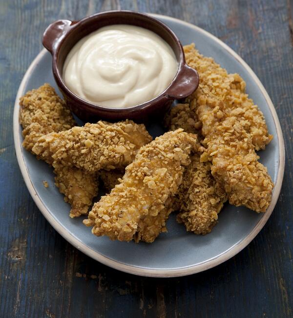 easyeatsmag's tweet photo. Gluten-Free Oven-Fried Fritos Chicken Fingers w/Honey-Mustard Dip? Sign up for the recipe at http://t.co/i8Ef8G3YyL http://t.co/v0Z4tCUyZe