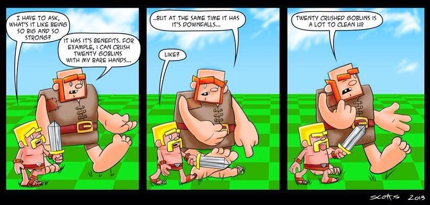 “NEW Clash of Clans comic-strip. 