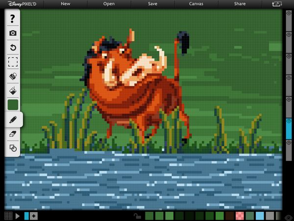 DisneyPIXELD's tweet photo. Download the Lion King expansion pack for access to more stamps and fills! #PIXELD http://t.co/Mbwf9l4HZ4