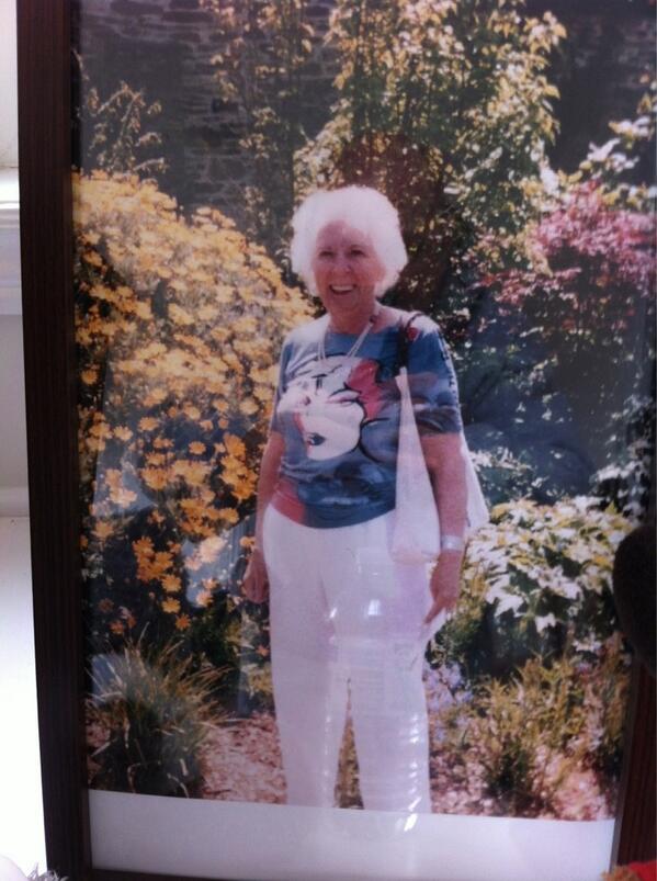 Happy Birthday Mum Miss you so much lots of love Julian xxx