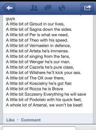 ArsenalFunnies's tweet photo. RT "@TheDailyGooners Absolutely quality! #AFC #COYG" http://t.co/ccSTLmpRub