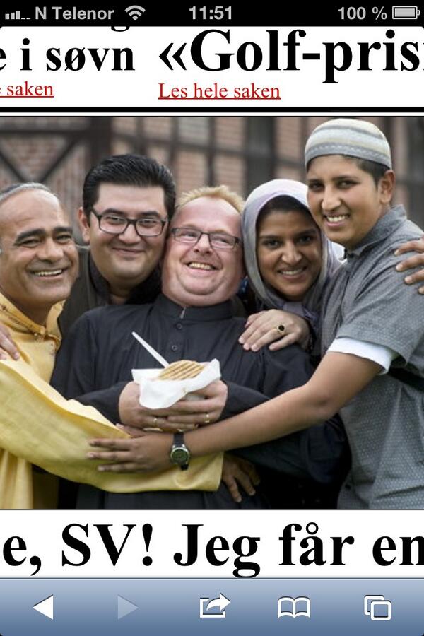 TufteJo's tweet photo. Det bilde er spikeren i kista for den ariske rase. Vi må blande oss. Nå! http://t.co/ejSh0HDVPj