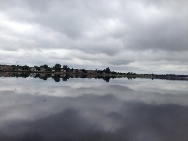 Calm day on the water this morning!