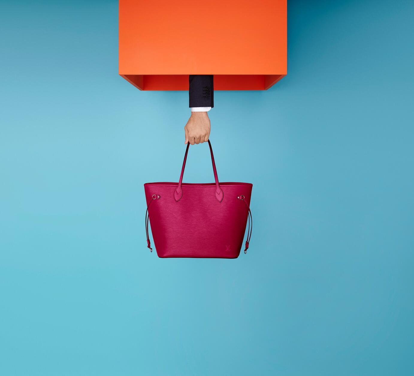 Louis Vuitton on Twitter: &quot;Pop goes the iconic #LouisVuitton Neverfull, now in colorful Epi ...