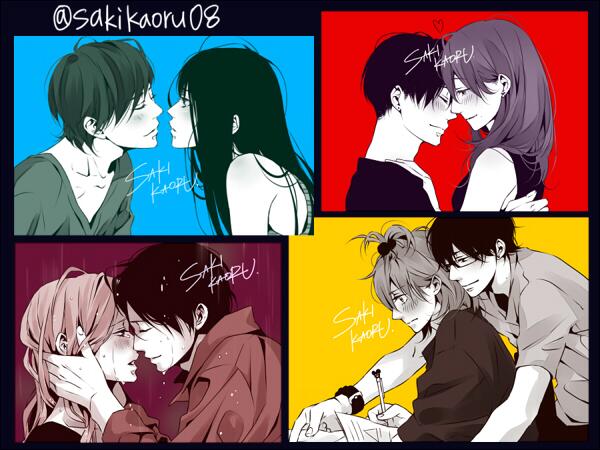 最近のラブラブくさい絵をまとめてみた(だけ) 