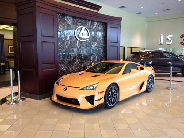 Balise Lexus On Twitter Lexus Our Lfa Nurburgring Will Be At