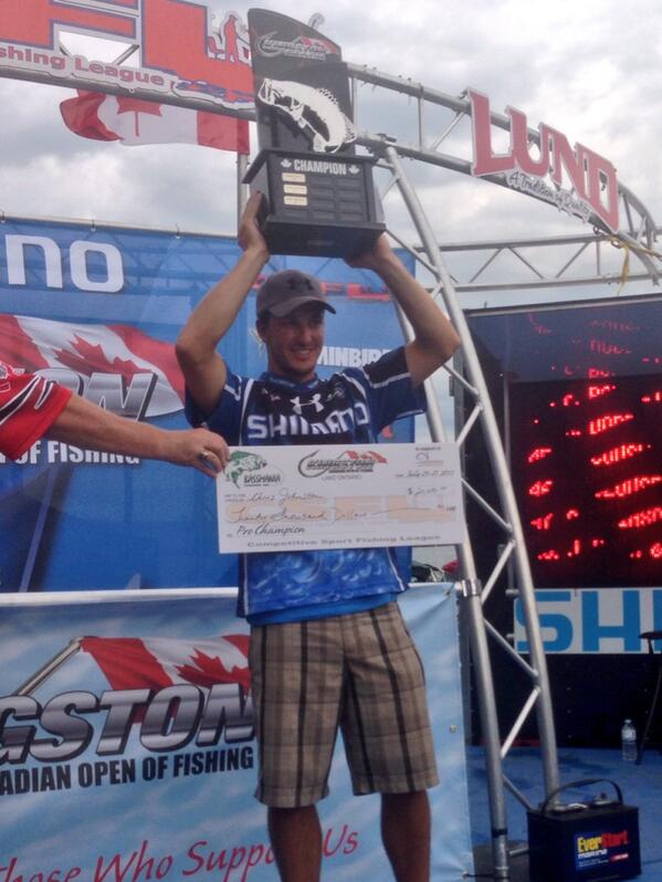 Had a great weekend at #KingstonOpen . Still can't believe I managed 26lbs on day 3 to win the tournament.