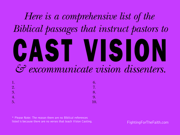 piratechristian's tweet photo. Here's a comprehensive list of all the Biblical passages that teach Vision Casting. http://t.co/Nx6PnnG79O