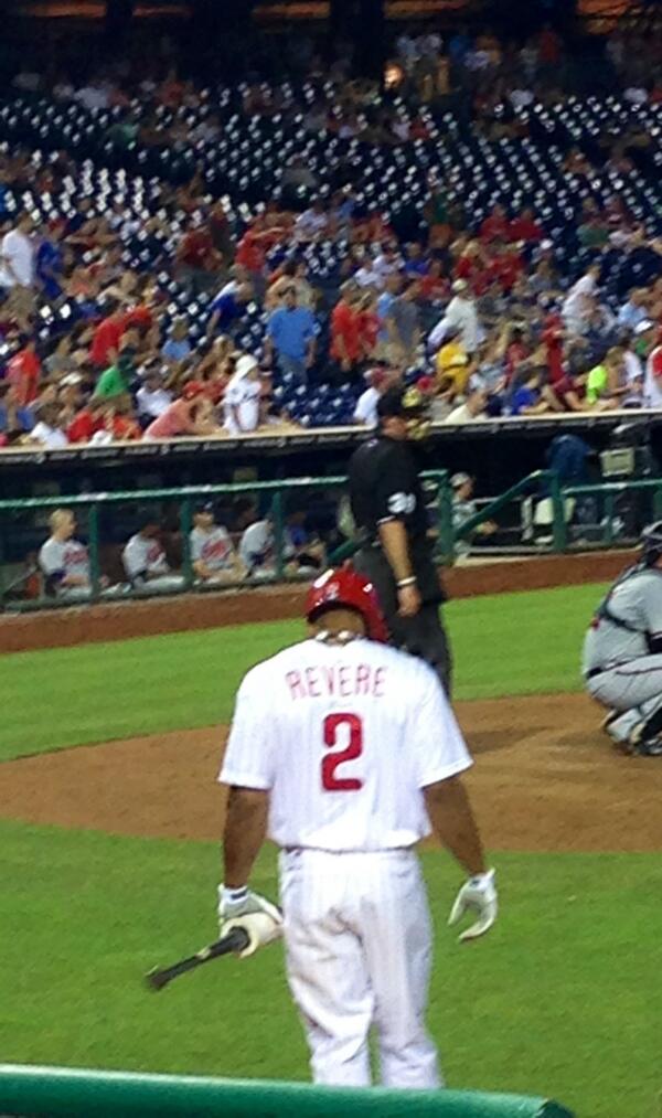 LU_SeanRose's tweet photo. @BenRevere9 Pretty cool pic I got of Revere at one of his last home games before injury. Hope he's recovering well!! http://t.co/JuuhNesTWC