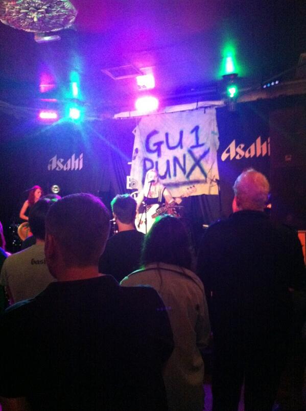 The girls in @HEARTSUNDERFIRE are killing it! <a href="/Yearbookband/">Y E A R B O O K</a> up next