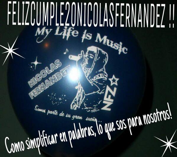 MyLifeIsMusicFC's tweet photo. NUESTRO MUNDO! @NFRNANDZ 

#FELIZCUMPLE20NICOLASFERNANDEZ
 FELIZCUMPLE20NICOLASFERNANDEZ http://t.co/qKVkVuTsDk