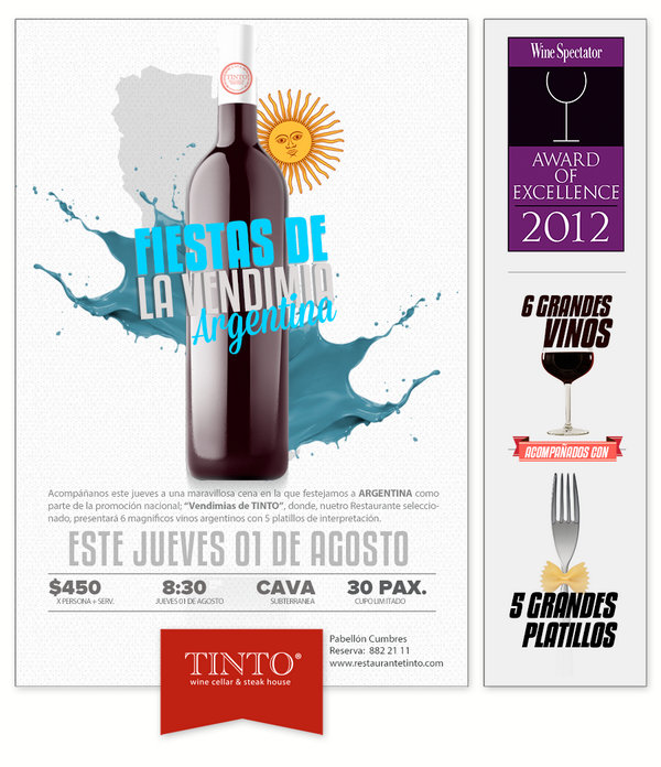 TintoCancun's tweet image. Llegamos a #Twitter, ¡Hola Tinto! Por mientras les dejamos este promo del evento del jueves ¡Los esperamos!