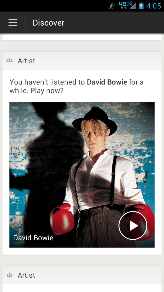 Why yes! Thank you, Spotify!
