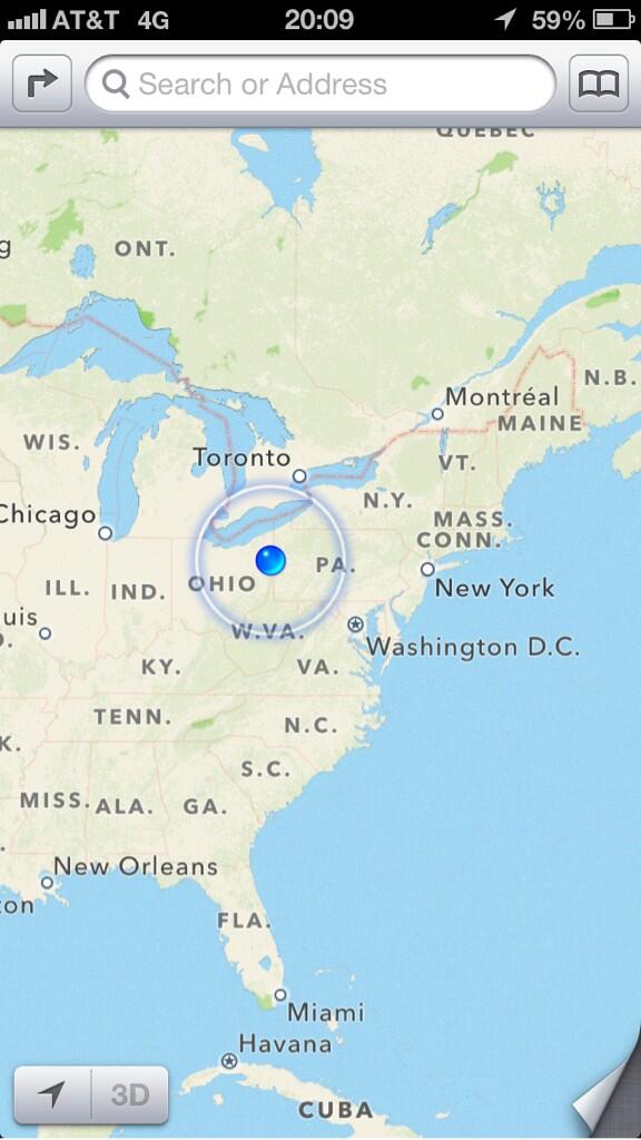 Poland, _Ohio_ that is.

It's "okay", but #NotAsCool as the _real_ Poland.