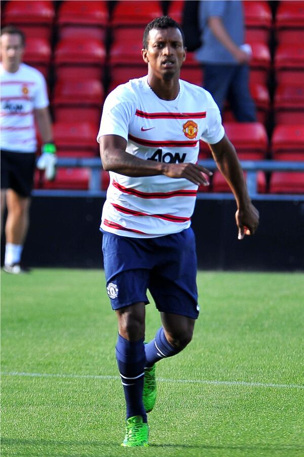 ManUtd's tweet image. "I think there's still a lot of work [to do] but, in one more week, then I will be at my best." - Nani. #mufc