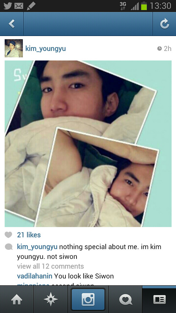 SiwonCh_'s tweet photo. RT SUPERJUNlOR: ini pict yg laen dari namja yg mirip Siwon *.* instagramnya @.kim_youngyu [cr: SuShow5Jakarta] http://t.co/kdJb0t0scp
