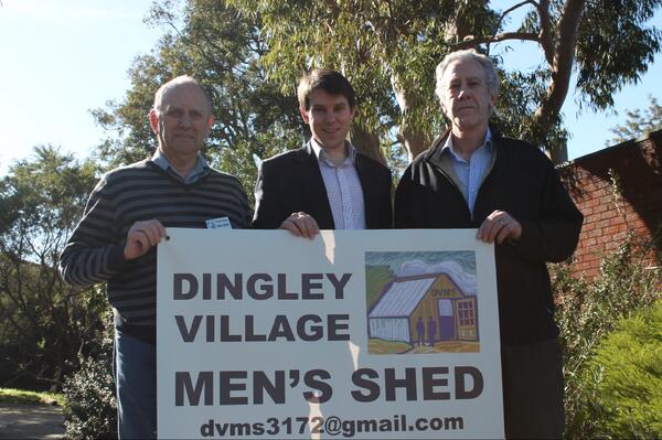 Congrats Dingley Mens Shed for receiving $4,300 fed grant to promote men's health issues in #Hotham. #makeitlake