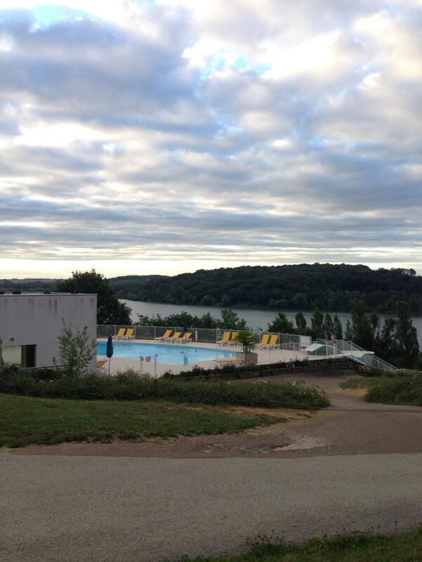CfH2013's tweet photo. Not a bad view to wake up to! Now a 190km cycle. Let Stage 6 begin! http://t.co/996YwlrEGy