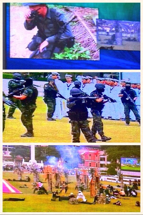 HishammuddinH2O's tweet photo. Kagum ! Preview #opsdaulat bg mgenang kmbli pjuangan pewira negara mprtahankn ngara-pcrobohan di lahad datu H2O http://t.co/KpAjnDUidF”