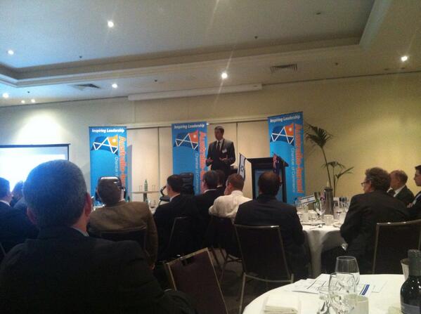 Listening to Doron Ben-Meir from CA talk about value on grants and outcomes at Qld AICC lunch! Yah.Qld punches high!