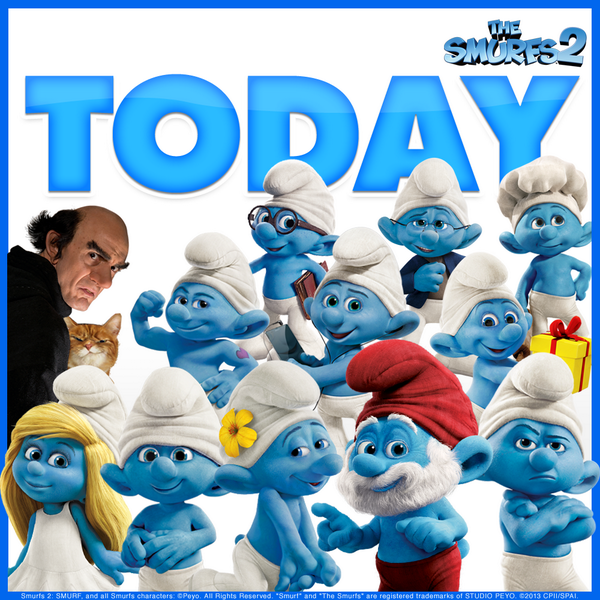 The Smurfs tweet media