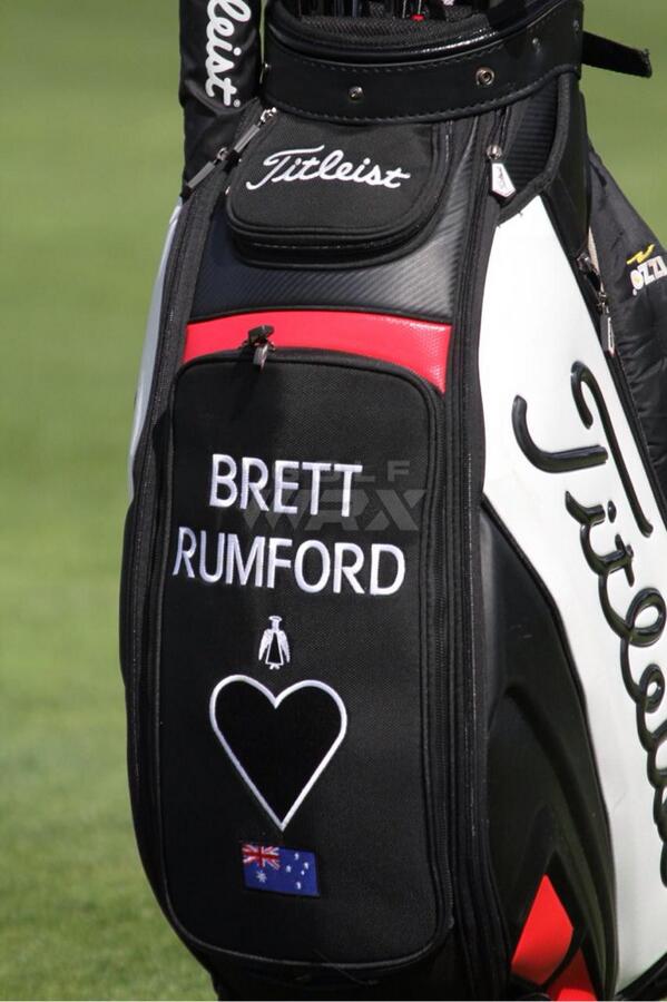 Black Heart Foundation featuring on US Tour at WGC in Akron with BH Ambassador Brett Rumford ! Play well, Brett !