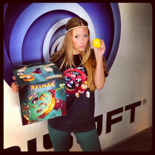 ubisoftbe's tweet photo. Hooray #RaymanLegends goodies!! Retweet to #WIN a Rayman Tshirt + 2 awesome cubes + Lum stressbal! #BEONLY @UbiTessa http://t.co/VeYqXOendv