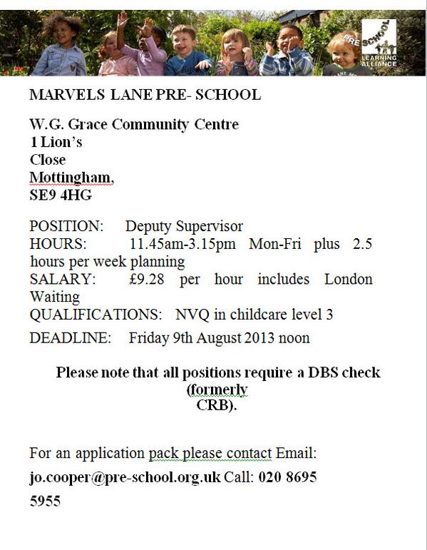Marvelslane's tweet photo. JOB VACANCY PLEASE DM FOR MORE INFO http://t.co/xLb5jVZ01q