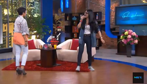 pevitaofficialB's tweet image. pas pev blng tante ke ka sarah hihi #pevpearce #SarahSechan_NET #netmediatama #genkkece  cc : @pevitaofficial