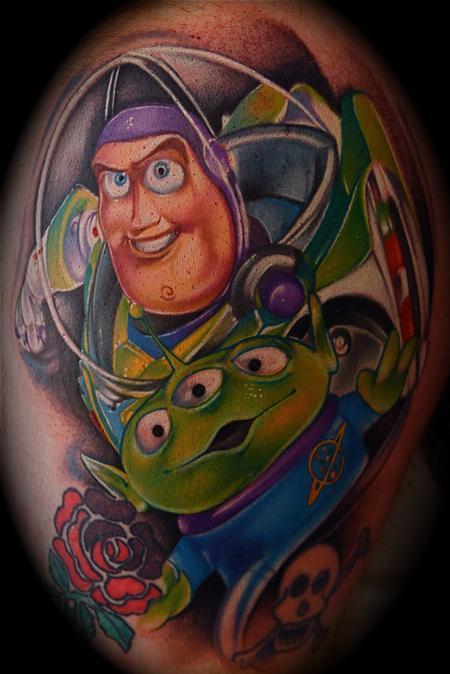 DisneyTattoo's tweet photo. Buzz http://t.co/fEbKOJQvDD