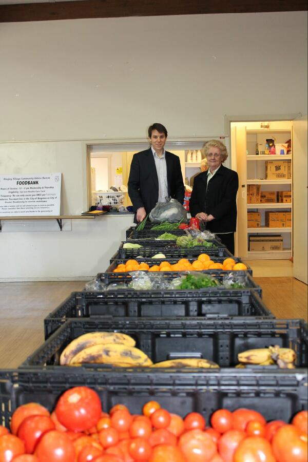Dingley Community Advice Bureau given Fed grant to help allocate unsold produce to needy residents #makeitlake