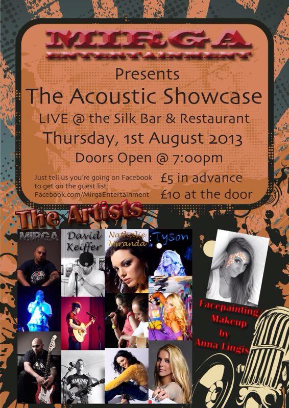annalingis's tweet photo. Get ur #butts to @SilkBarClub tomorrow nite #camden 2 c @TysPanayis @MirgaOfficial perform &amp; 2 c me in action #mua http://t.co/L56vvKq7WC