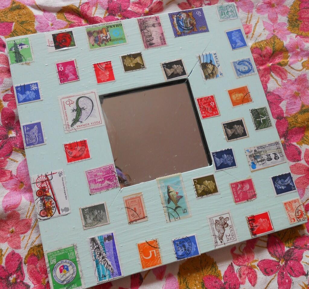upcycled mirror