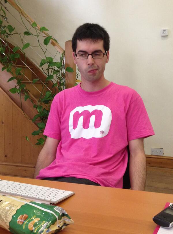 mailbigfile's tweet image. Karl is #‎pinkandproud #MailBigFile