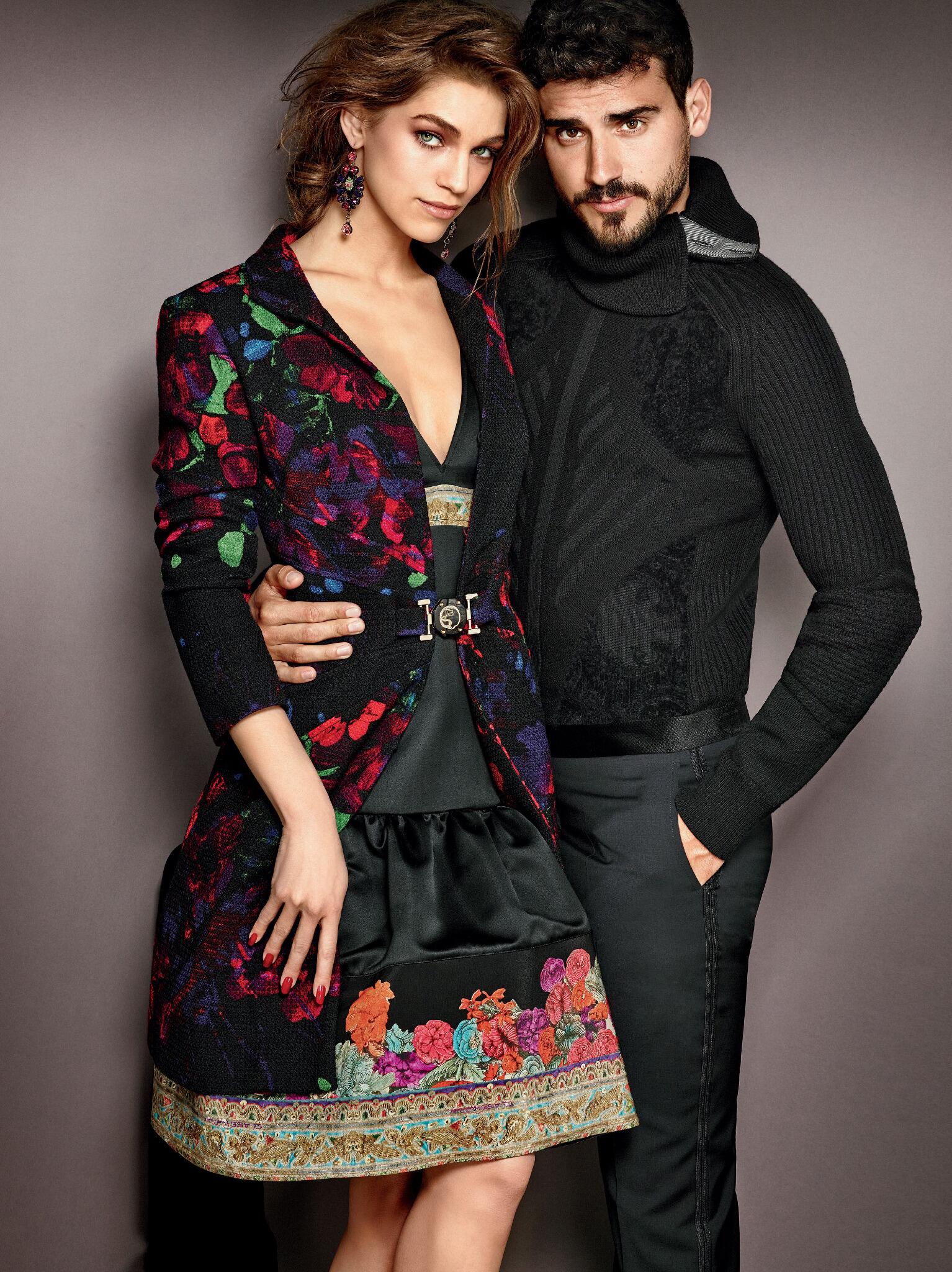 Skinnende erotisk Isaac Roberto Cavalli on Twitter: "Cavalli CLASS FW 2013: colorful floral  embroideries for her, a total black look for him. http://t.co/VYag8p4Kef  http://t.co/gxXPIIfVzT" / Twitter
