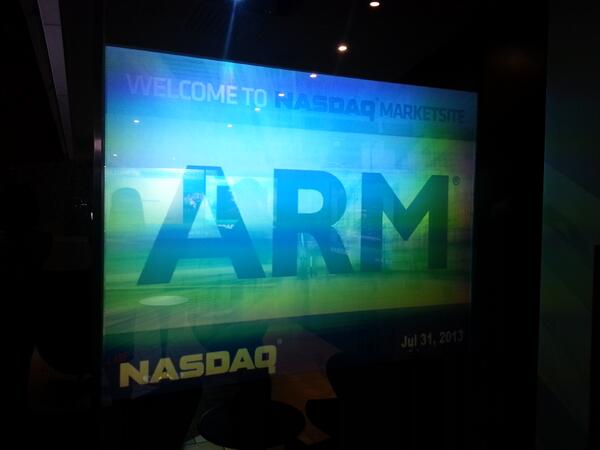 android_tools's tweet image. Welcome to NASDAQ #ARM