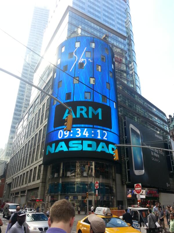 android_tools's tweet image. ARM on #NASDAQ