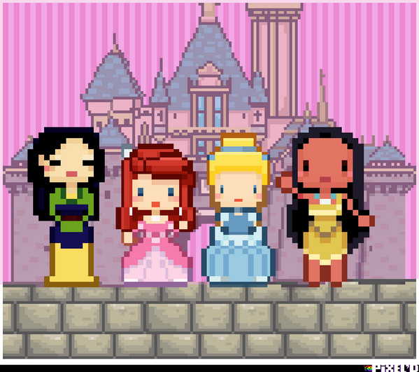 DisneyPIXELD's tweet photo. Download the Disney Princess expansion pack for access to more stamps and fills! #PIXELD http://t.co/ha1NCPba9J