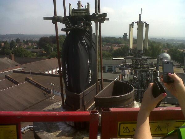FuranFlexUK's tweet photo. #FuranFlex adheres to the size and shape of almost any flue or duct, as this photo suitably demonstrates! http://t.co/tNjQWtO5YD