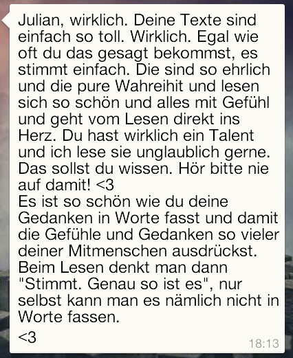teilzeitbunt_'s tweet photo. Sowas zu bekommen >>> http://t.co/x9xIsxgynI