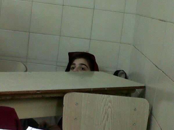 martucavallero's tweet image. Felipe en su escondite #Normalisimo