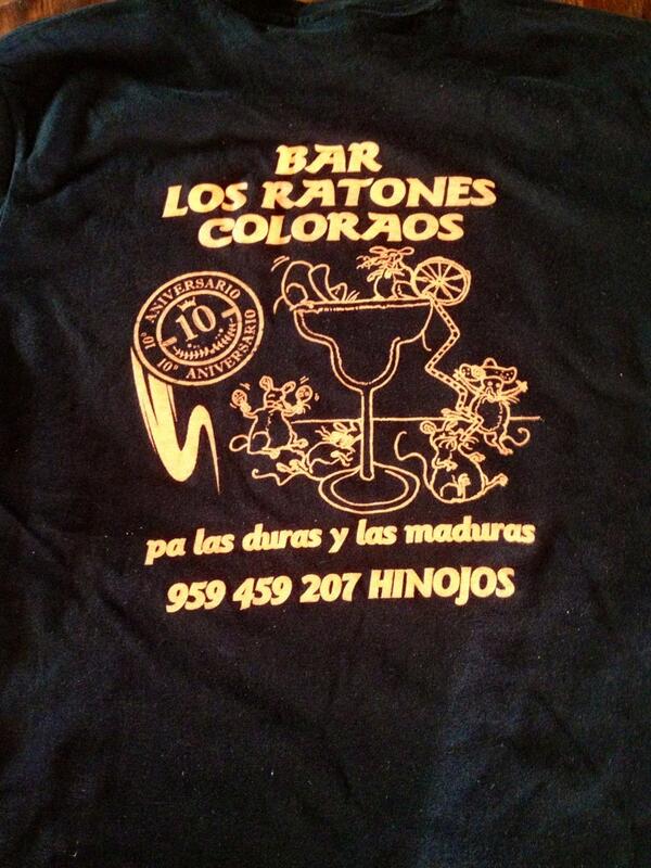 losratonescolo's tweet photo. Sí haces RT tendrás una camiseta gratis este fin de semana en los ratones http://t.co/T6uwbsmlz1