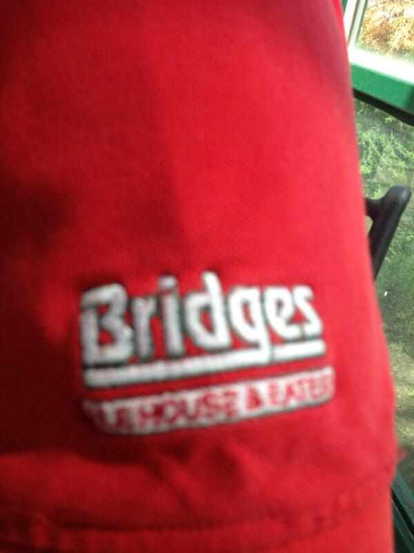 Eating at bridges! Yummy