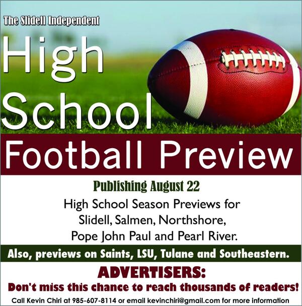 Don't miss this chance to advertise where thousands will be looking. Contact Chrissy Smith at chrissyCsmith@gmail.com