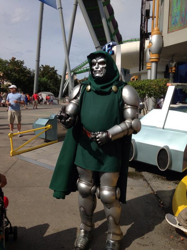PSFGPhilPerf's tweet photo. @atheperformance we have found our final big boss! macgonigal didn't come as voldemort but as dr. doom! http://t.co/PR2AQYtV1Z