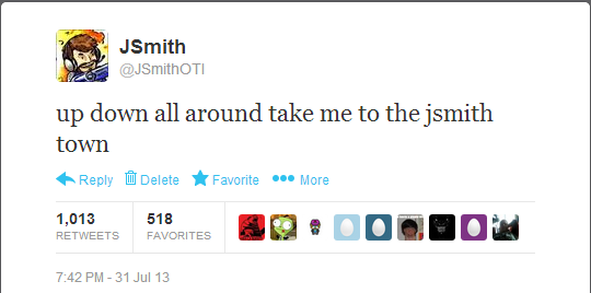JSmithOTI's tweet photo. Wow internet, 1k RTs?!  All my hearts! <3 http://t.co/Syz0vLhwCZ