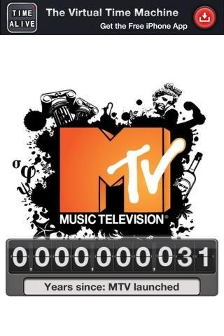 TimeAliveApp's tweet image. &quot;Ladies and gentlemen, rock and roll&quot;. 32 Years since MTV launched. #MTV ow.ly/a5kcC