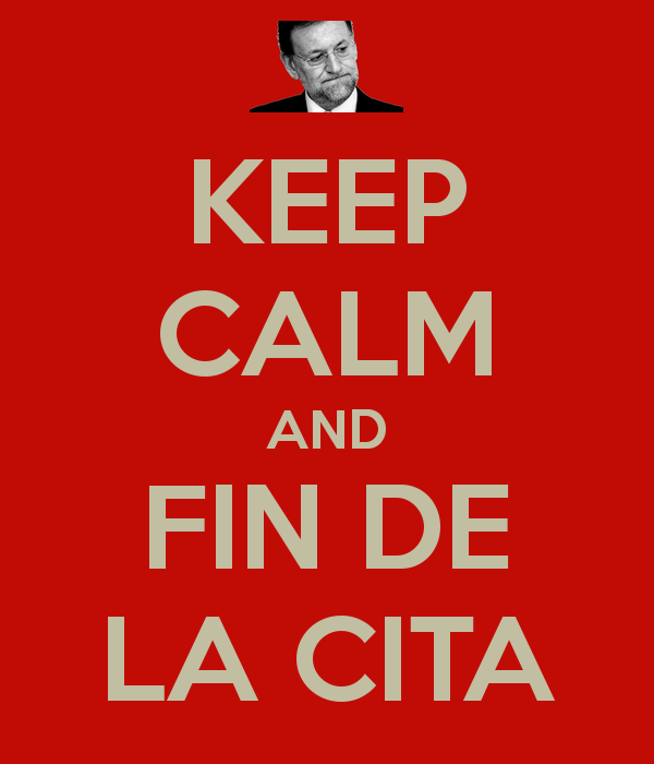 bocatadelomo's tweet photo. Keep Calm and #findelacita http://t.co/XZnwCy6JQm