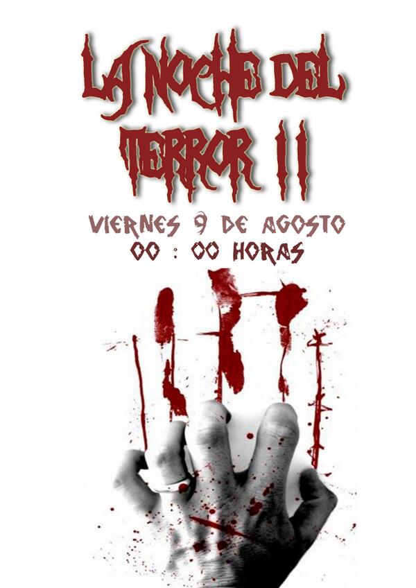 Villardefrades's tweet photo. LA NOCHE DEL TERROR II
Viernes 9 de Agosto a las 00:00 horas
¿Estás dispuesto a pasar auténtico miedo? http://t.co/erhWdfHkZC